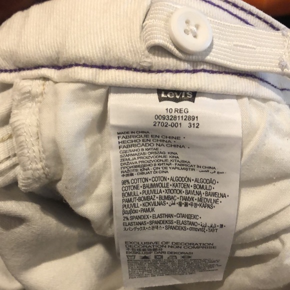 Girls Levi’s denim leggings size 10 - Picture 8 of 8